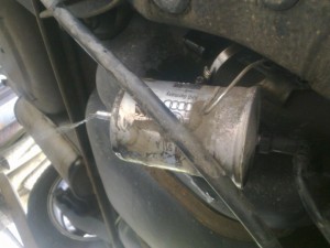 vymena palivoveho filtra 4