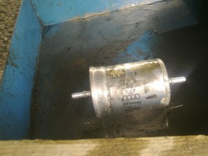 vymena palivoveho filtra 6