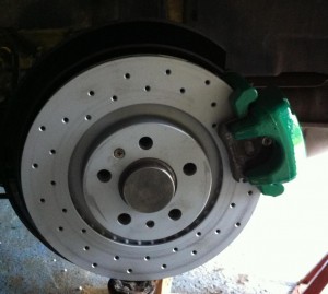 skoda octavia RS zadne brzdy 1