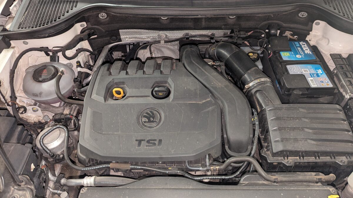 1.5 TSI 110kW DADA zvuk pri šatrte